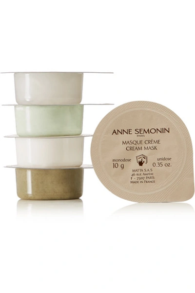 Shop Anne Semonin The Daily Musts Mask Coffret, 12 X 10g In Colorless