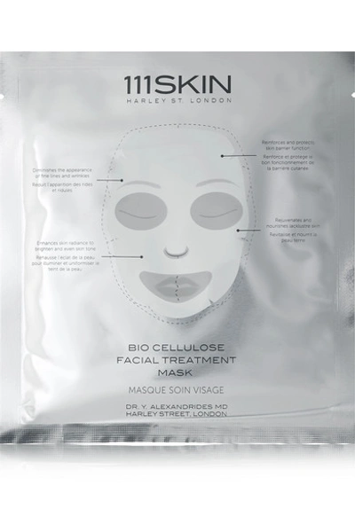 Shop 111skin Bio Cellulose Facial Treatment Mask X 5 - One Size In Colorless