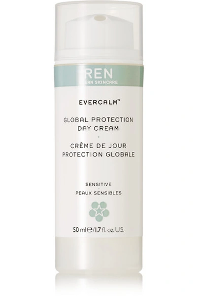 Shop Ren Skincare + Net Sustain Evercalm&trade; Global Protection Day Cream, 50ml - One Size In Colorless