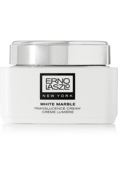 Shop Erno Laszlo White Marble Translucence Cream, 50ml In Colorless