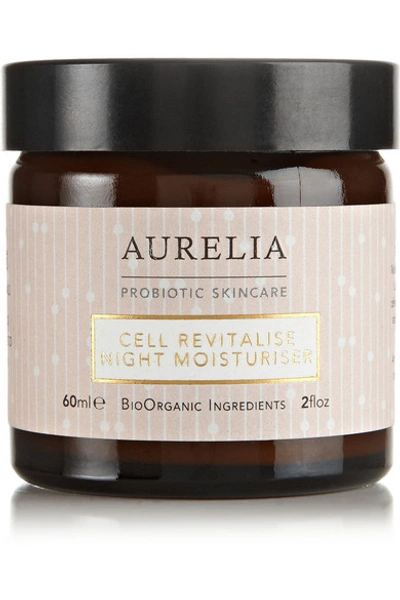 Shop Aurelia Probiotic Skincare + Net Sustain Cell Revitalize Night Moisturizer, 60ml - One Size In Colorless