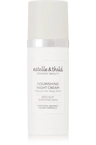 Shop Estelle & Thild Biocalm Extra Nourishing Night Cream, 50ml - Colorless