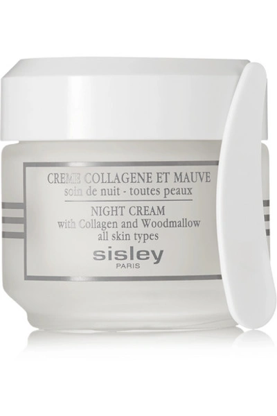 Shop Sisley Paris Night Cream With Collagen And Woodmallow, 50ml In Colorless