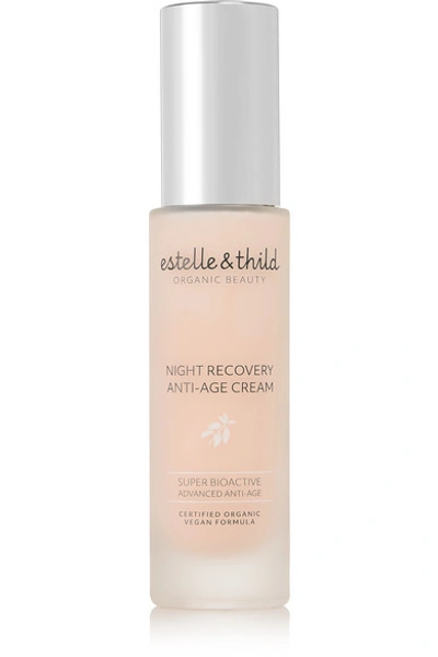 Shop Estelle & Thild Super Bioactive Night Recovery Anti-age Cream, 50ml - Colorless