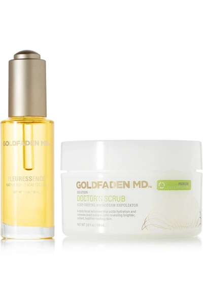 Shop Goldfaden Md Advanced Hydrating & Brightening Set, 30ml And 50ml - Colorless