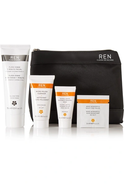 Shop Ren Skincare Radiance Kit - Colorless