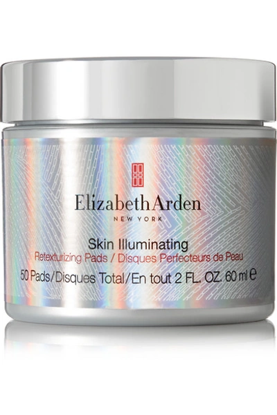 Shop Elizabeth Arden Skin Illuminating Retexturizing Pads - 50 Pads In Colorless