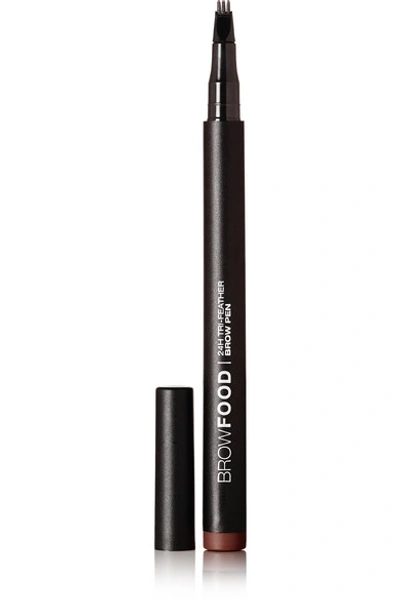 Shop Lashfood 24h Tri-feather Brow Pen - Bold Brunette In Brown