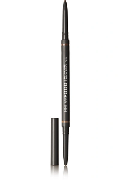 Shop Lashfood Browfood Ultra Fine Brow Pencil Duo In Neutral