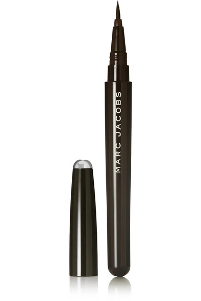 Shop Marc Jacobs Beauty Magic Marc'er Liquid Eyeliner - Cocoa Blacquer In Brown