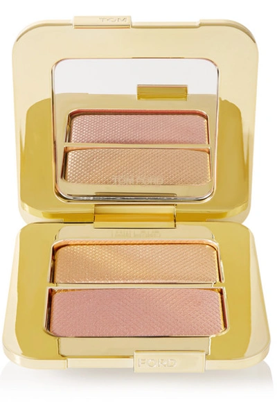 Shop Tom Ford Sheer Highlighting Duo - Reflects Gilt In Pink