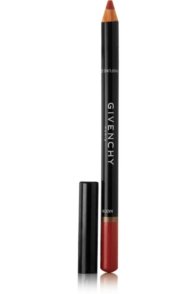 Shop Givenchy Lip Liner - Lip Rouge 5 In Red