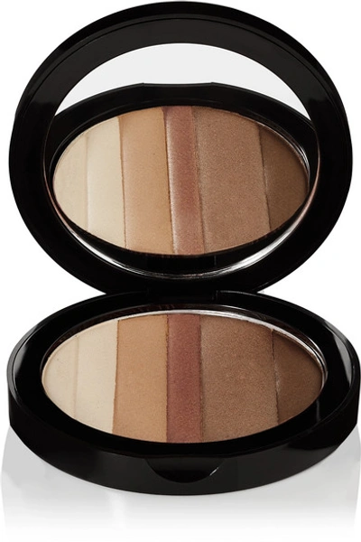Shop Edward Bess Natural Enhancing Eyeshadow Palette - Sunlit Sands In Brown