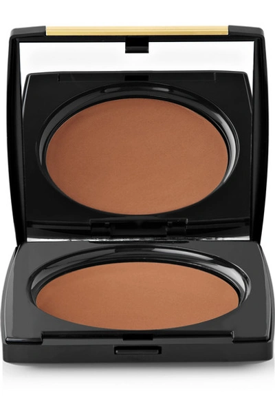 Shop Lancôme Dual Finish Versatile Powder Makeup - Suede 530 In Brown