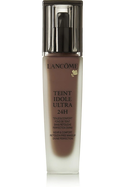 Shop Lancôme Teint Idole Ultra 24h Liquid Foundation - 560 Suede C, 30ml In Dark Brown