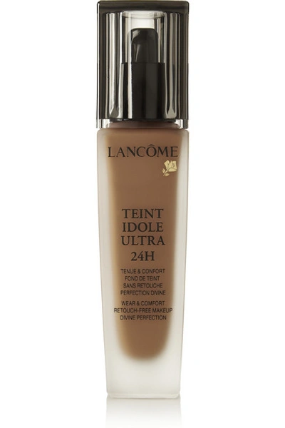 Shop Lancôme Teint Idole Ultra 24h Liquid Foundation - 550 Suede C, 30ml In Dark Brown