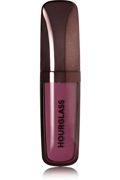 Shop Hourglass Opaque Rouge Liquid Lipstick - Empress In Plum