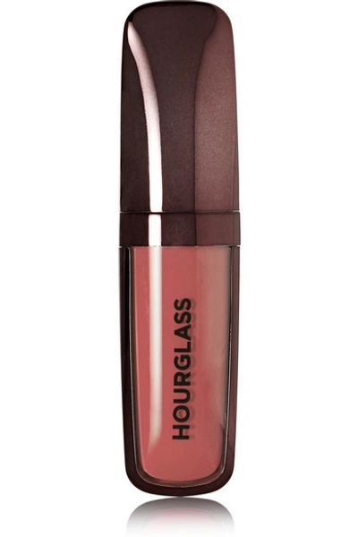 Shop Hourglass Opaque Rouge Liquid Lipstick In Pink
