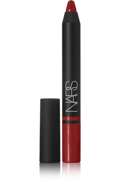 Shop Nars Satin Lip Pencil - Golshan In Burgundy