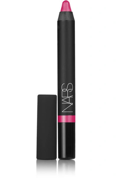 Shop Nars Velvet Gloss Lip Pencil In Fuchsia