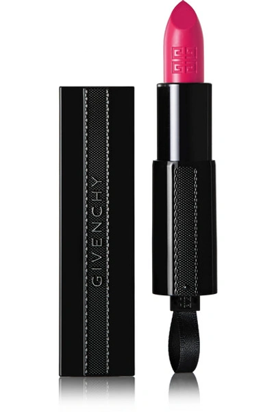 Shop Givenchy Rouge Interdit Satin Lipstick - Fuchsia-in-the-know No. 23