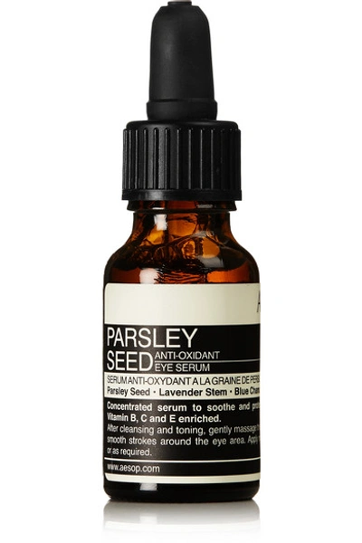 Shop Aesop Parsley Seed Anti-oxidant Eye Serum, 15ml In Colorless