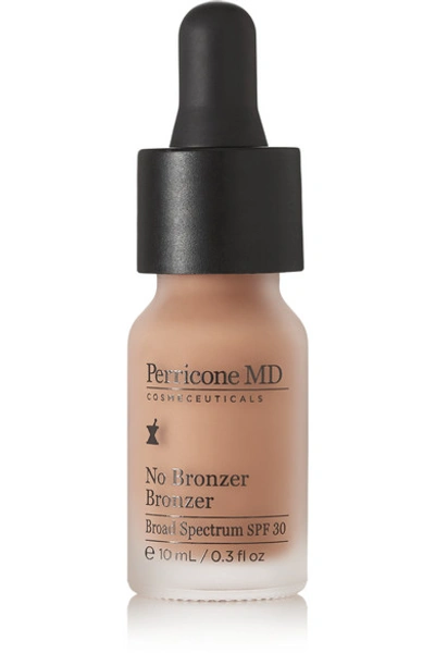 Shop Perricone Md No Makeup Bronzer Broad Spectrum Spf15, 10ml - One Size In Colorless