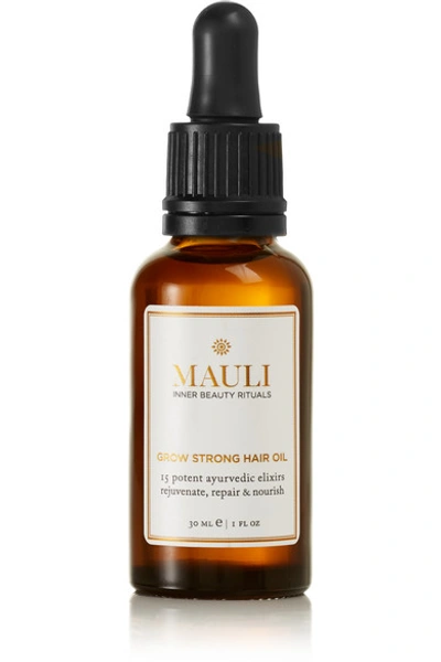 Shop Mauli Rituals Grow Strong Hair Oil, 30ml - One Size In Colorless