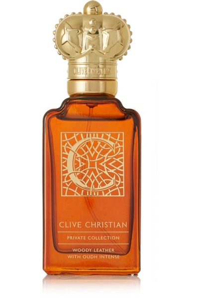 Shop Clive Christian Private Collection C - Woody Leather Masculine Perfume, 50ml In Colorless