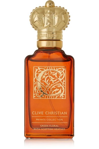 Shop Clive Christian Private Collection C - Green Floral Feminine Perfume, 50ml In Colorless