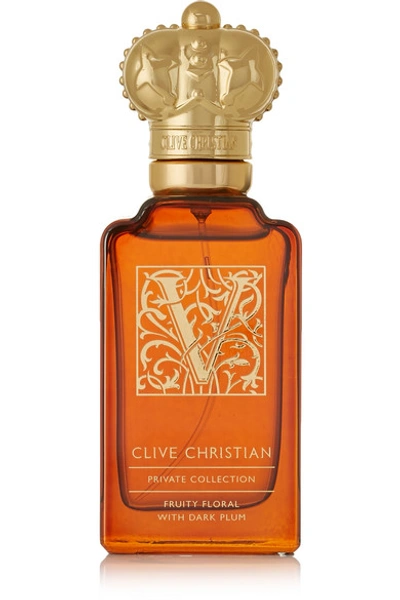 Shop Clive Christian Private Collection V - Fruity Floral Feminine Perfume, 50ml In Colorless