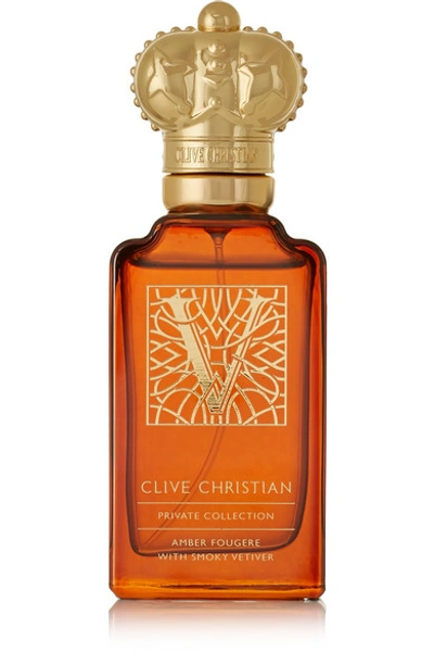 Shop Clive Christian Private Collection V - Amber Fougere Masculine Perfume, 50ml In Colorless