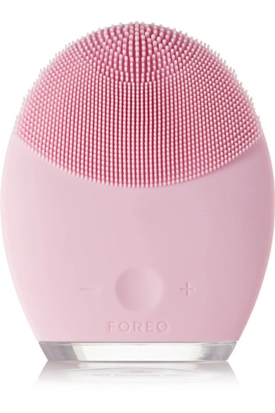 Shop Foreo Luna 2 Face Brush And Anti-aging Massager For Normal Skin - Pink