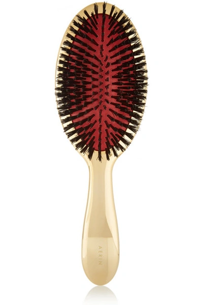 Shop Aerin Beauty Large Gold-tone Hairbrush - One Size