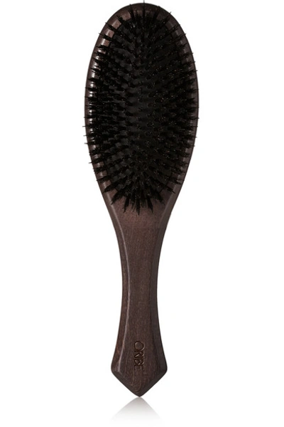 Shop Oribe Medium Mixed Bristle Flat Brush In Colorless