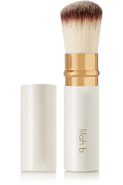 Shop Lilah B Retractable Bronzer Brush In Colorless