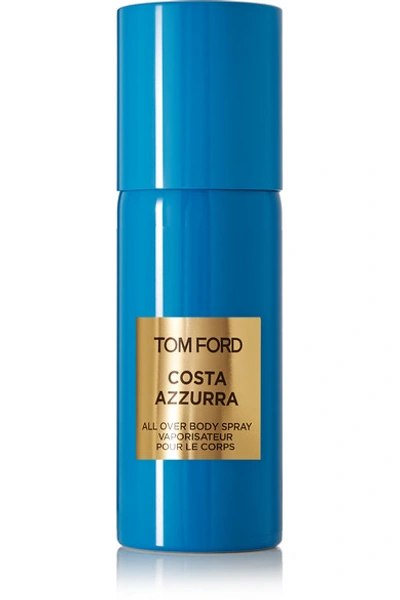 Shop Tom Ford Costa Azzurra All Over Body Spray - Cypress Oil, Juniper And Vanilla, 150ml In Colorless