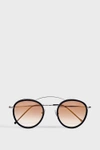 SPEKTRE SUNGLASSES Met-Ro Acetate And Metal Sunglasses,MR01AFT