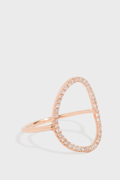Limelite Fine Jewellery Jessica Diamond Embellished Ring In R Gold
