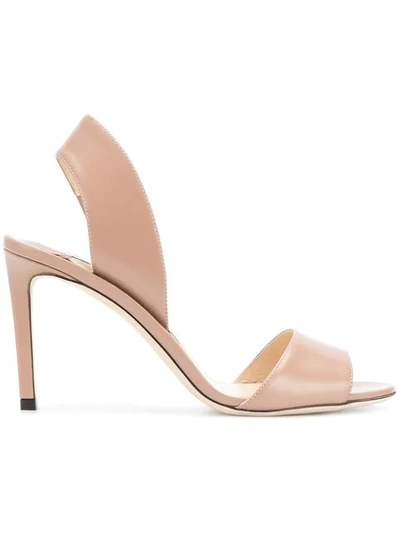 Shop Jimmy Choo Sheila 85 Sandals In Pink