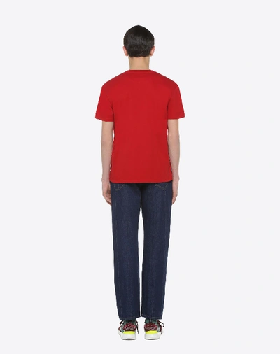 Shop Valentino Vltn T-shirt In Red