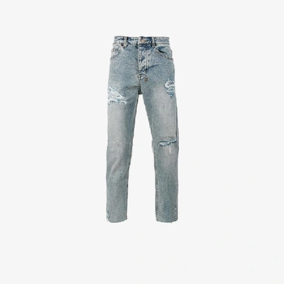 Shop Ksubi Chitch Chop Slice N Dice Jeans In Blue