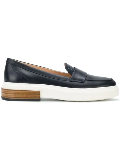 Shop Tod's Traversina Loafers - Blue