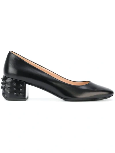 block heel pumps