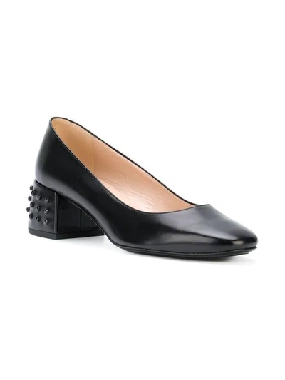 block heel pumps