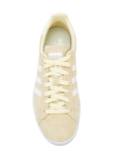 Shop Adidas Originals Campus Sneakers In Yellow