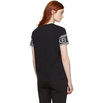 Shop Kenzo Black  Sport Straight T-shirt