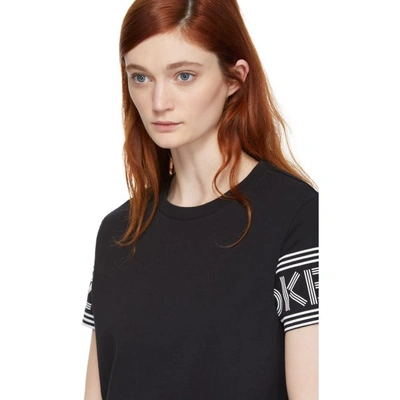 Shop Kenzo Black  Sport Straight T-shirt