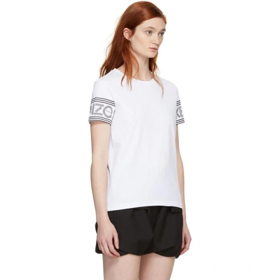 Shop Kenzo White  Sport Straight T-shirt