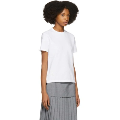 Thom Browne Relaxed-fit Cotton T-shirt In 100 White